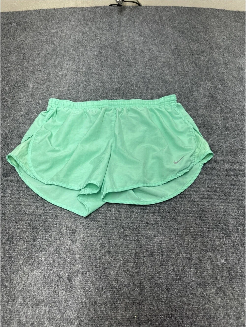 Nike Womens Dry Running Shorts Green